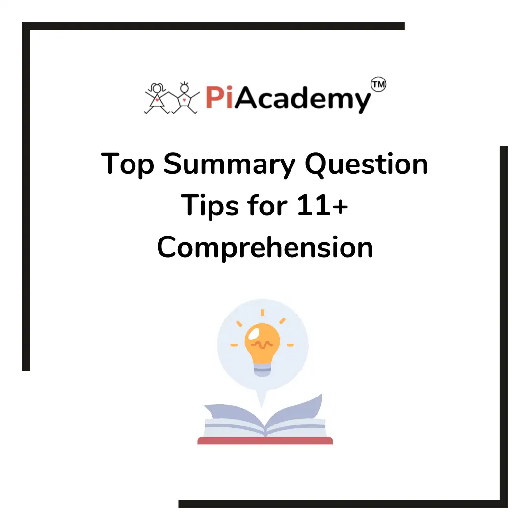Top Summary Question Tips for Comprehension 11 Plus - blog image