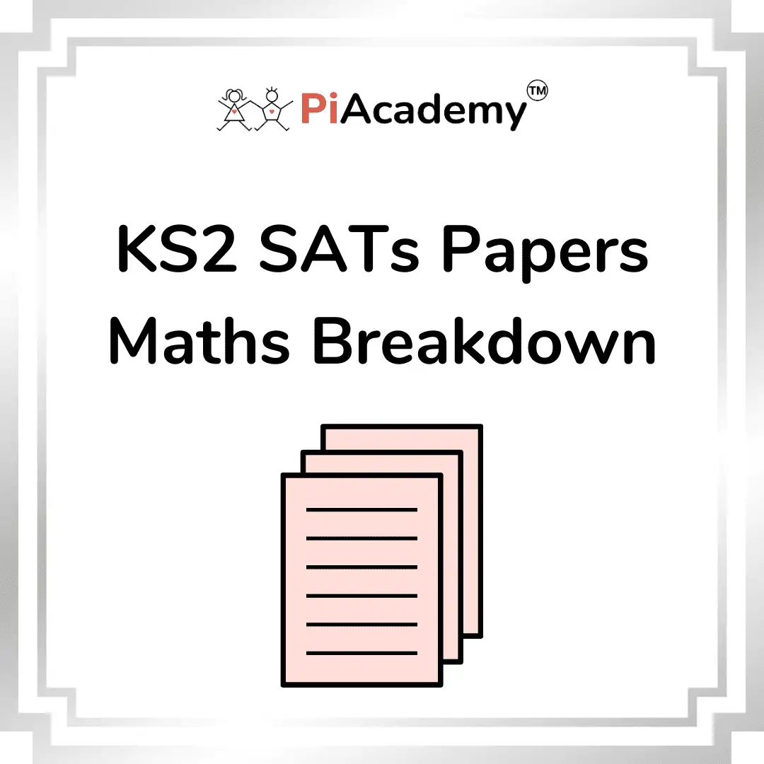 Maths Breakdown of KS2 SATs Papers by PiAcademy Tutors - blog image