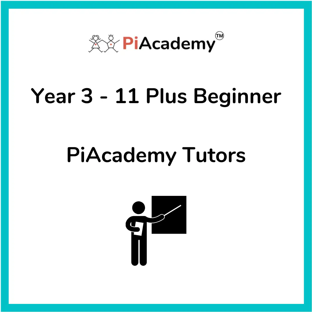 Year 3 – 11 Plus Beginner - blog image