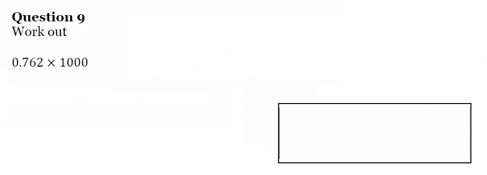 Question 09 - King's High School - 11 Plus Maths Entrance Exam Sample Paper - 2025