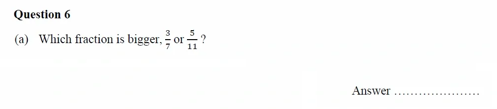 Question 06(a) - Oundle School - 11 Plus Maths Junior Entrance Exam - 2023