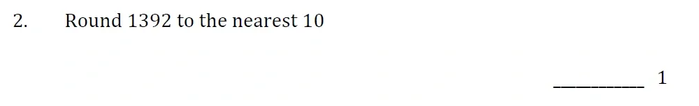 Question 02 - Withington Girls School - 11+ Maths Entrance Paper - 2022