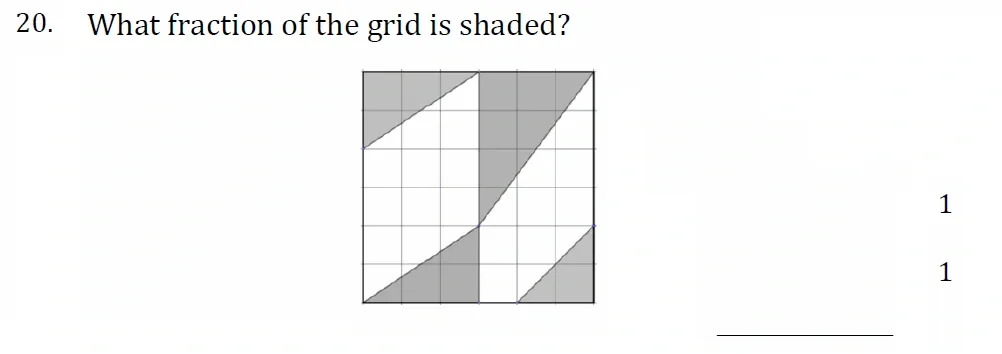 Question 20 - Withington Girls School - 11+ Maths Entrance Paper - 2022