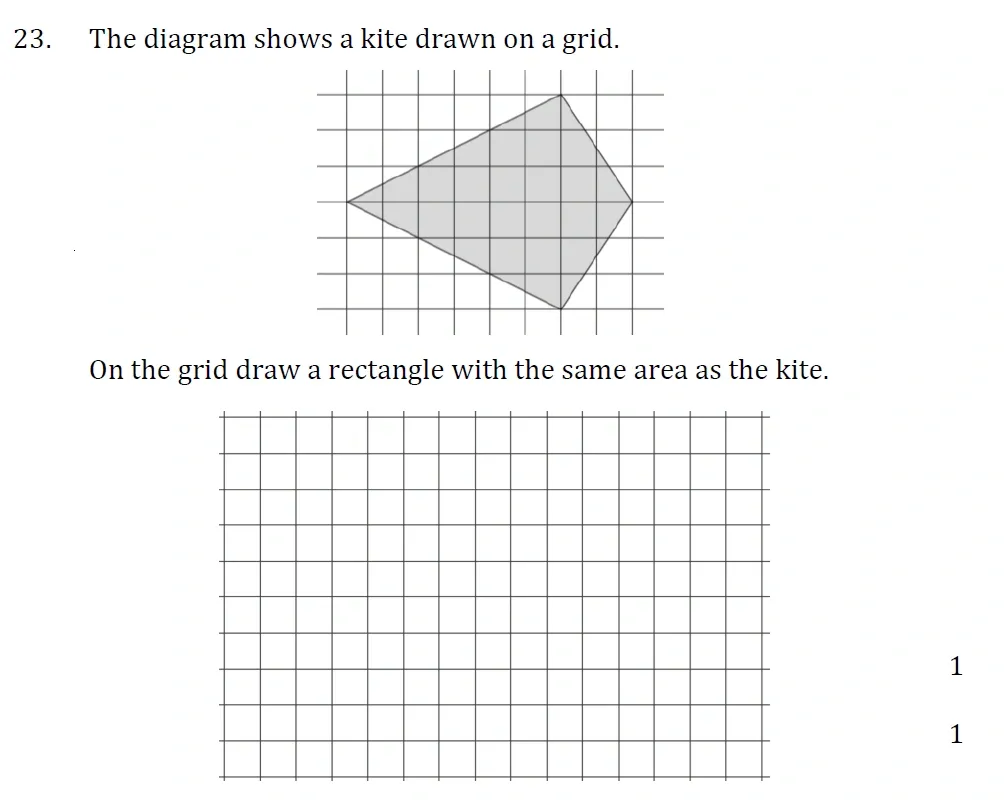 Question 23 - Withington Girls School - 11+ Maths Entrance Paper - 2024