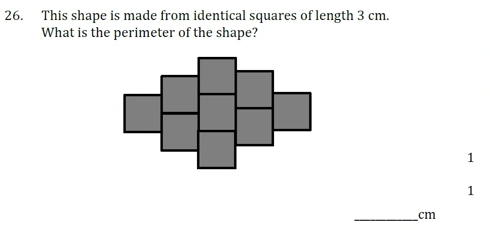 Question 26 - Withington Girls School - 11+ Maths Entrance Paper - 2024