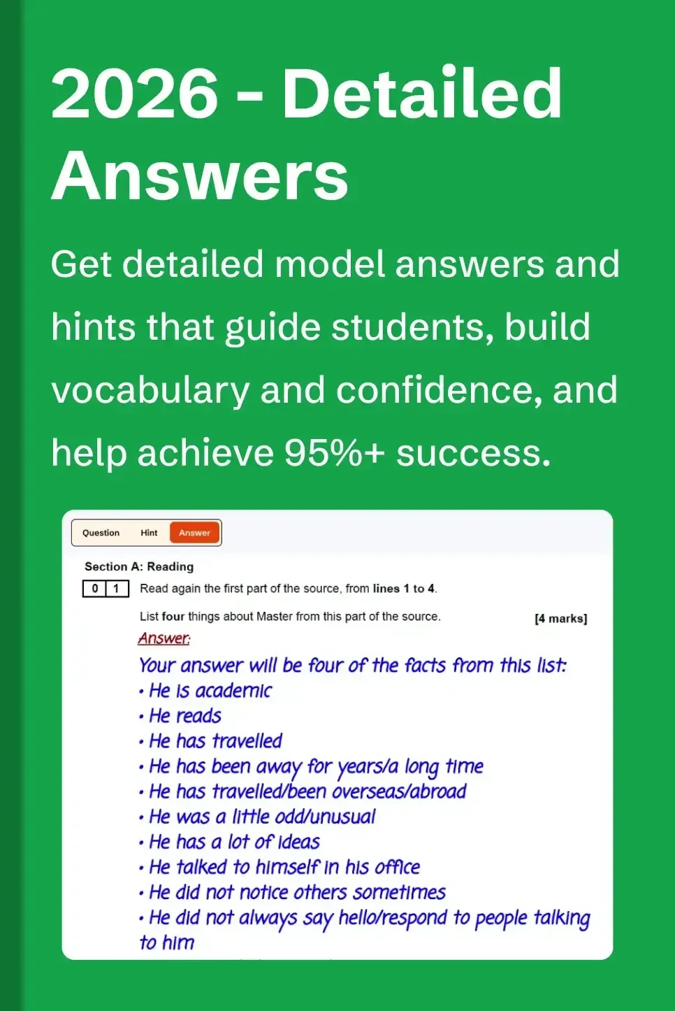 AQA GCSE English Language Past & Predicted Papers Image Thumbnail