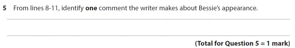 Question 05 - GCSE Edexcel English Language Past Paper 2 - June 2018
