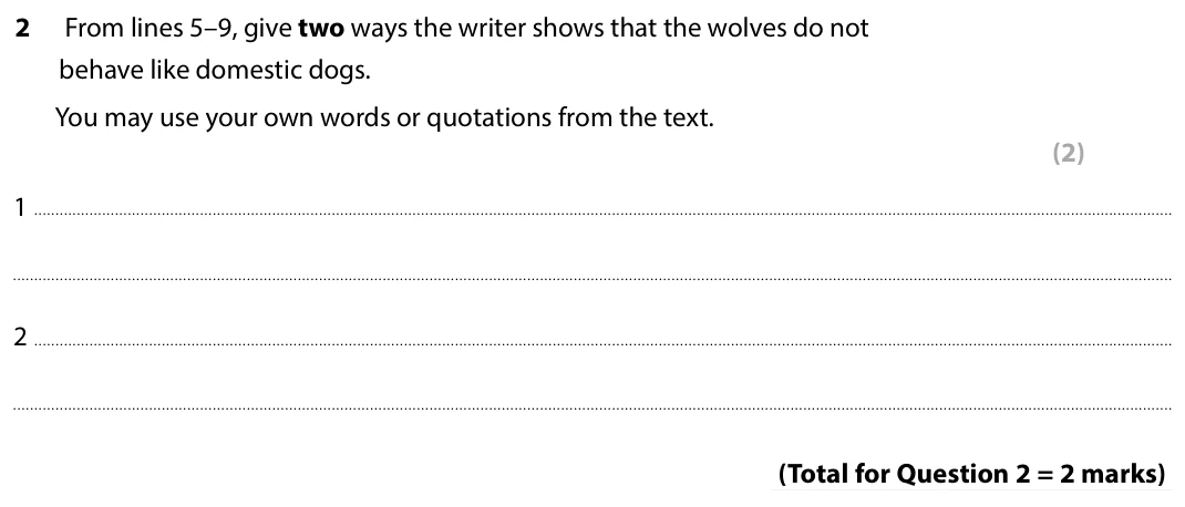 Question 2 - Set 2 - GCSE Edexcel English Language Predicted Paper 2 - 2026