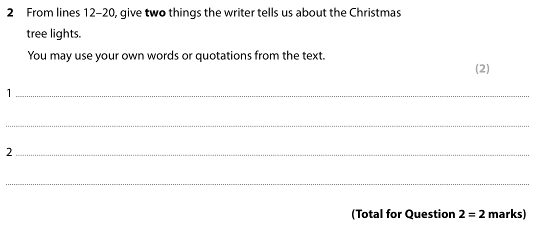 Question 2 - Set 3 - GCSE Edexcel English Language Predicted Paper 2 - 2026