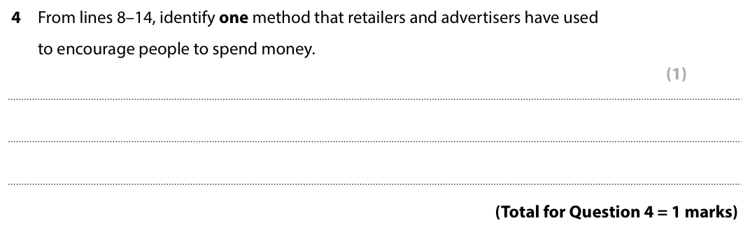 Question 4 - Set 3 - GCSE Edexcel English Language Predicted Paper 2 - 2026