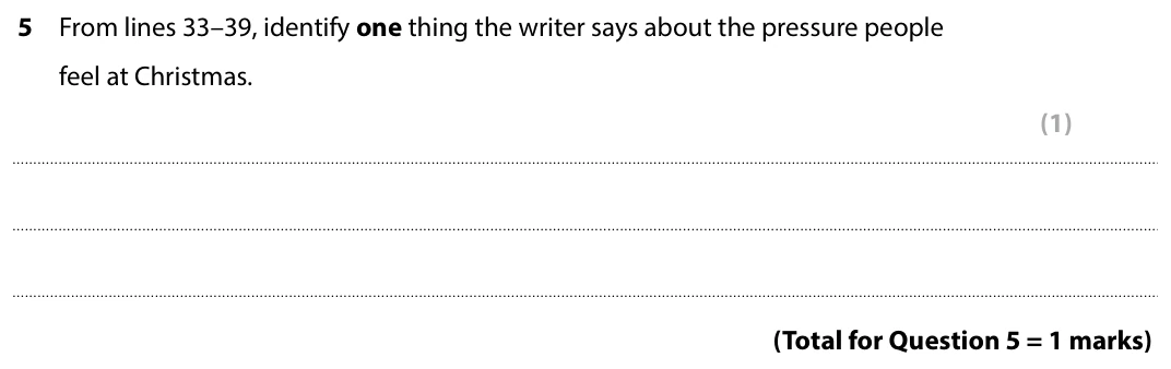 Question 5 - Set 3 - GCSE Edexcel English Language Predicted Paper 2 - 2026