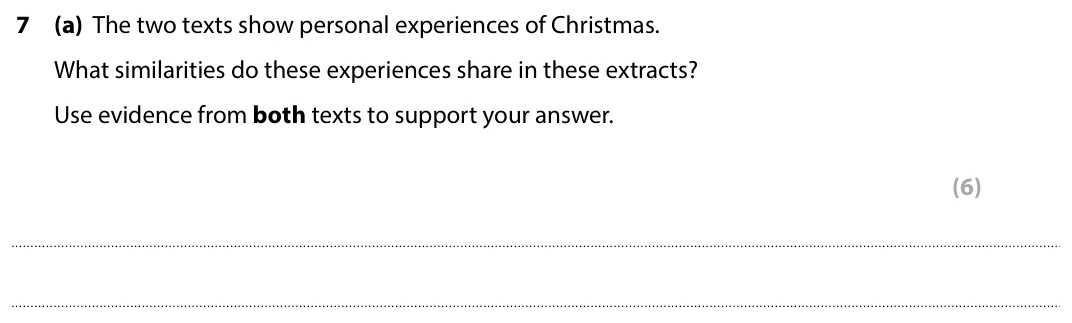 Question 7(a) - Set 3 - GCSE Edexcel English Language Predicted Paper 2 - 2026
