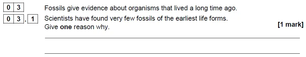 Question 10 - GCSE AQA Foundation Biology Past Paper 2 - June 2018
