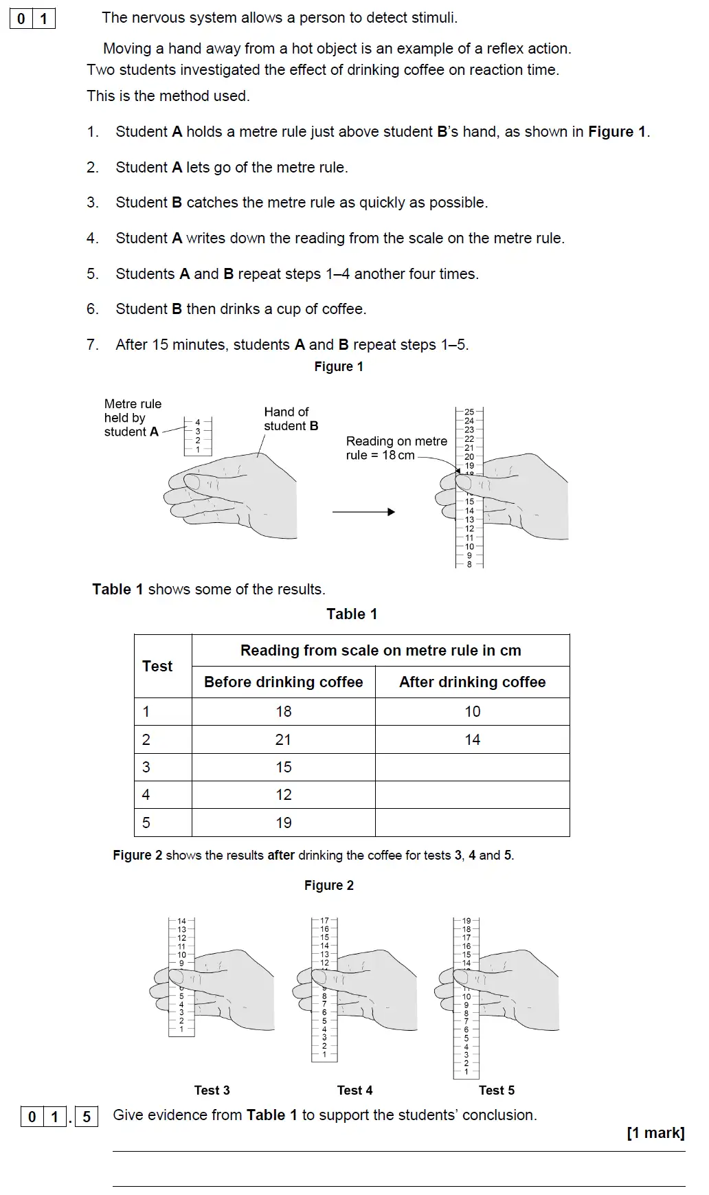 Question 5 - GCSE AQA Foundation Biology Past Paper 2 - June 2019