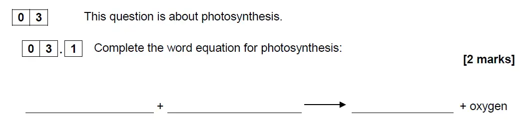 Question 13 - GCSE AQA Higher Biology Past Paper 1 - June 2019