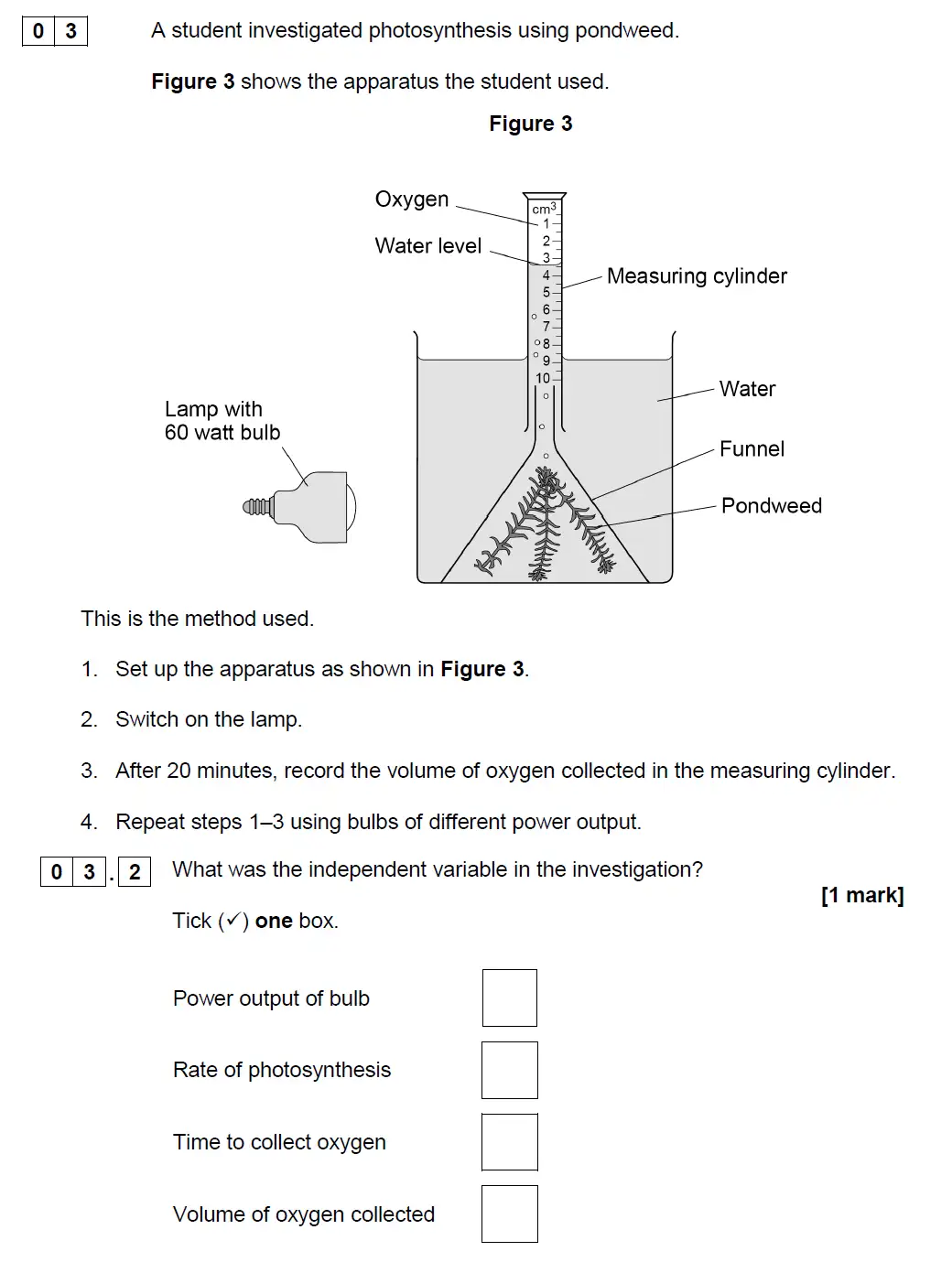 Question 14 - GCSE AQA Higher Biology Past Paper 1 - June 2019