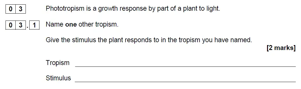 Question 13 - GCSE AQA Higher Biology Past Paper 2 - June 2019