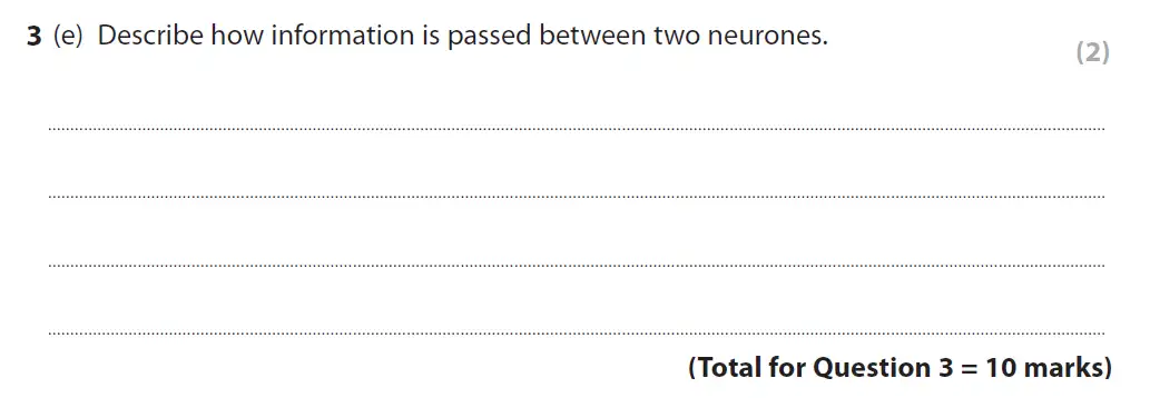 Question 14 - GCSE Edexcel Foundation Biology Past Paper 1 - June 2017