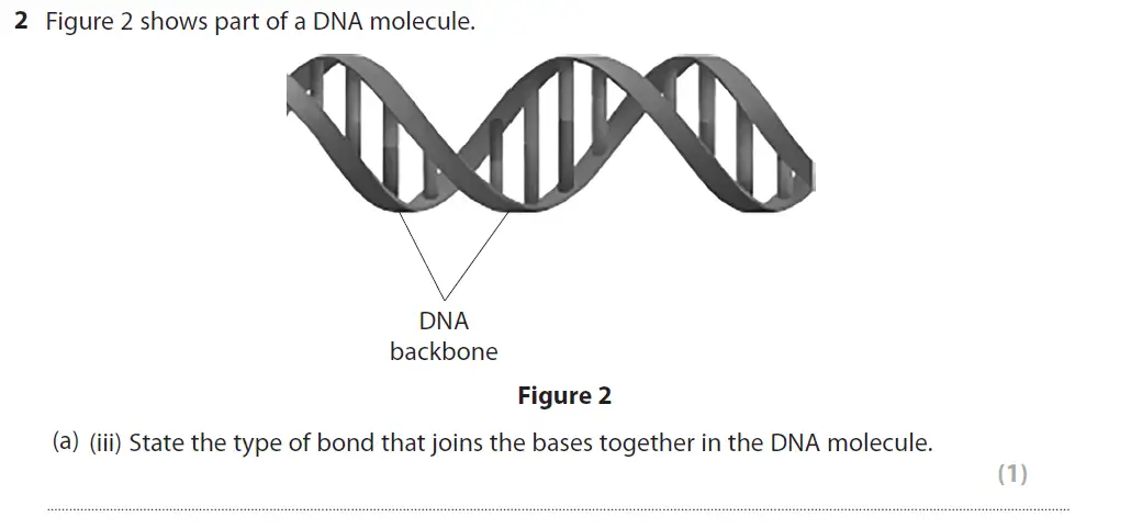 Question 7 - GCSE Edexcel Foundation Biology Past Paper 1 - June 2018