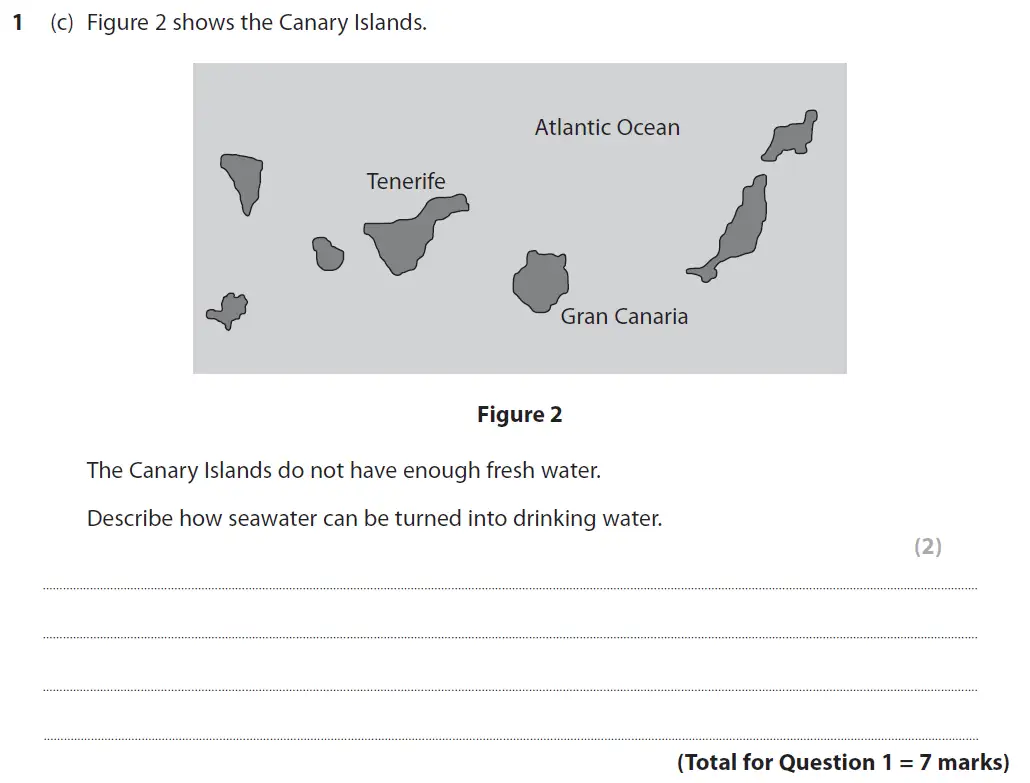 Question 4 - GCSE Edexcel Foundation Biology Past Paper 2 - June 2019