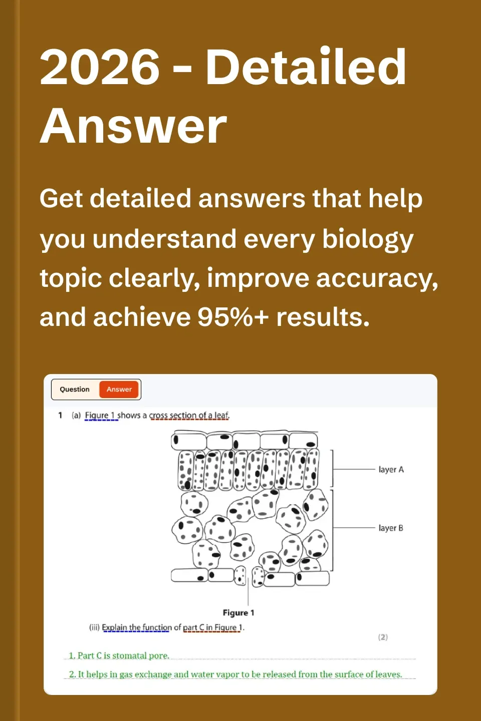 GCSE Biology Past Papers with Detailed Answers Image Thumbnail