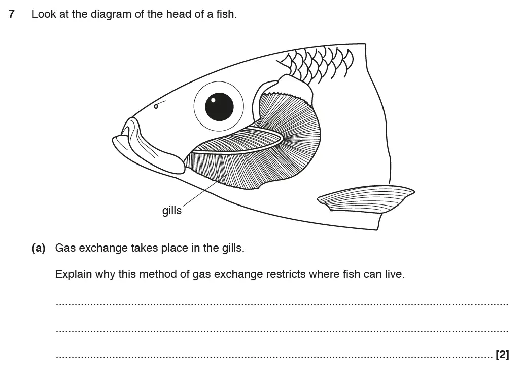 Question 14 - GCSE OCR Higher Biology Past Paper 2 - June 2017