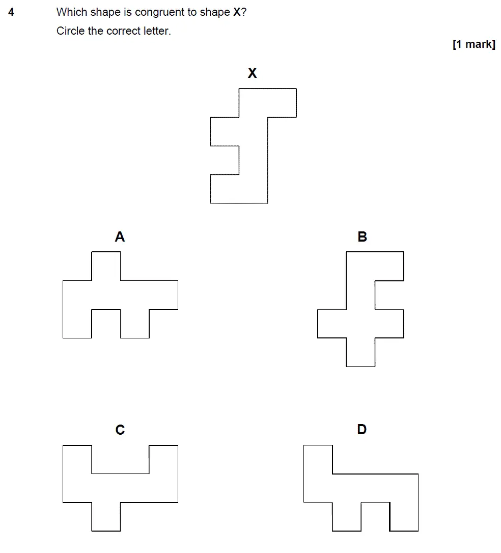 Question 4 - GCSE AQA Foundation Maths Speicmen Paper 2 (Calculator)