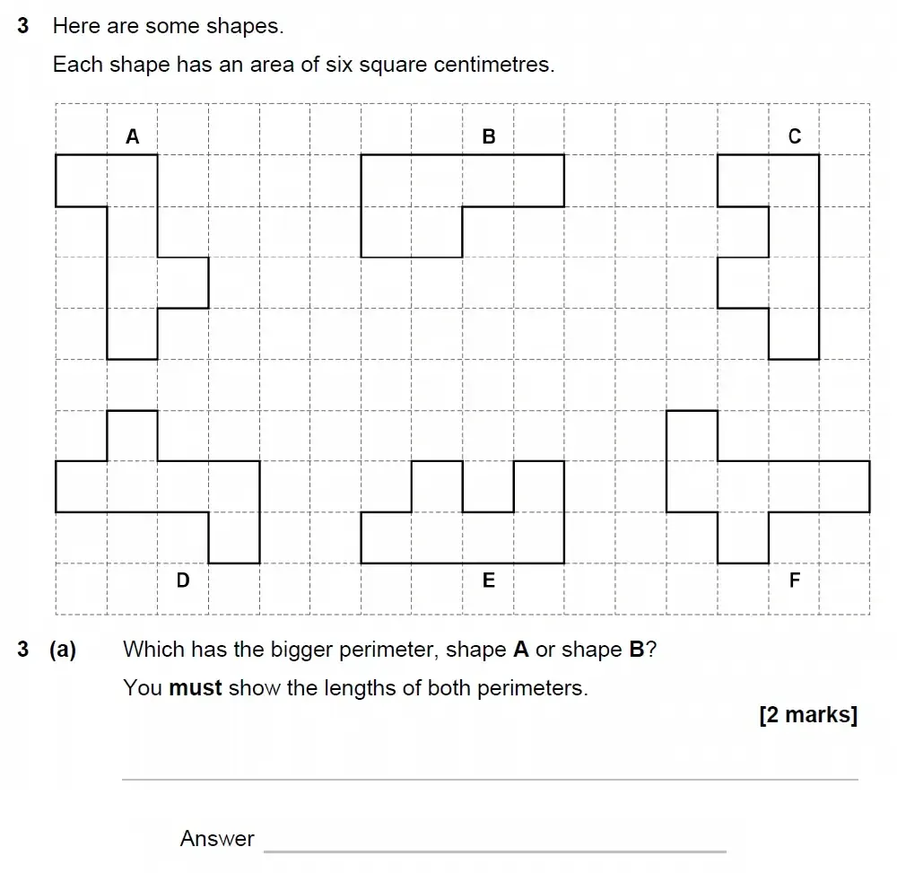 Question 03(a) - GCSE AQA Foundation Maths Past Paper 2 (Calculator) - June 2023