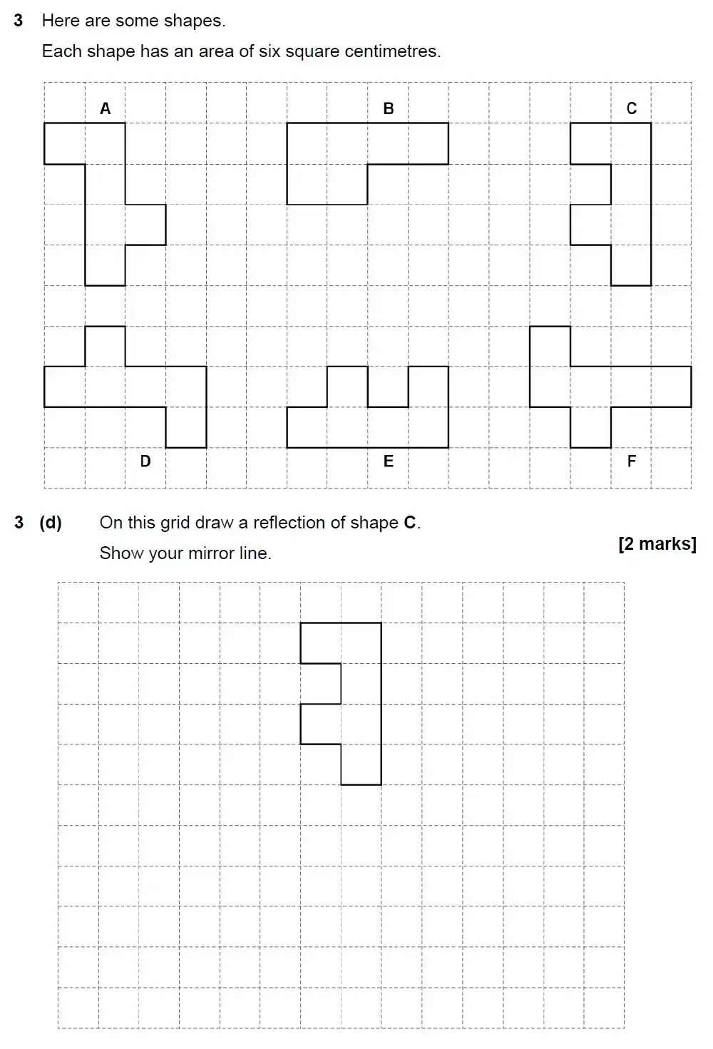 Question 03(d) - GCSE AQA Foundation Maths Past Paper 2 (Calculator) - June 2023