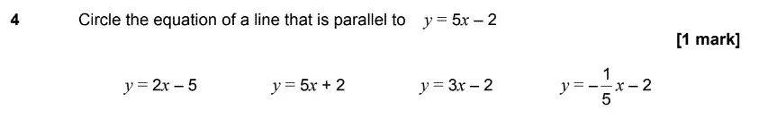 Question 4 - GCSE AQA Higher Maths Speicmen Paper 2 (Calculator)