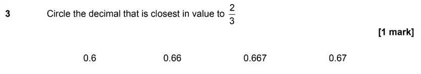 Question 3 - GCSE AQA Higher Maths Speicmen Paper 3 (Calculator)