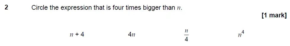 Question 2 - GCSE AQA Foundation Maths Past Paper 3 (Calculator) - June 2017