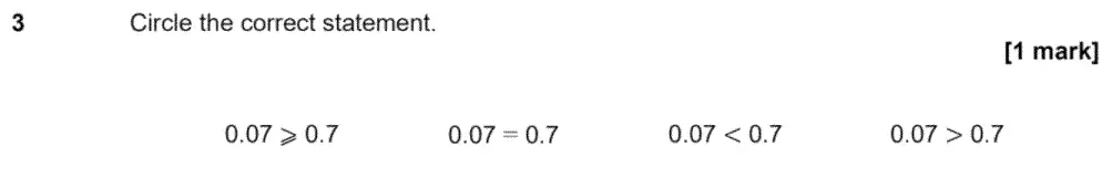 Question 3 - GCSE AQA Foundation Maths Past Paper 3 (Calculator) - June 2020