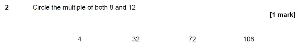 Question 2 - GCSE AQA Foundation Maths Past Paper 2 (Calculator) - June 2017