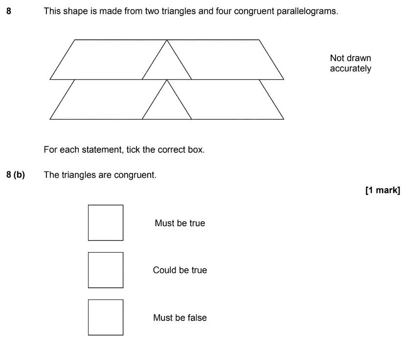 Question 10 - GCSE AQA Higher Maths Past Paper 3 (Calculator) - June 2017