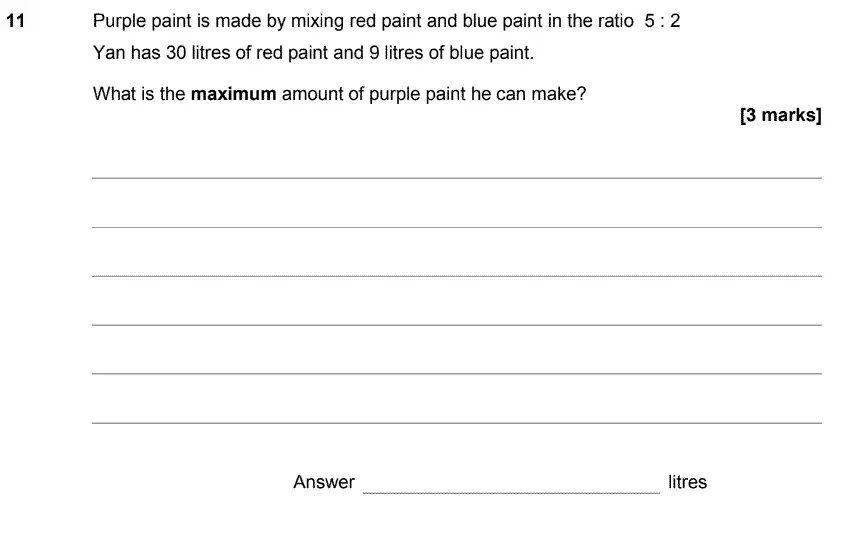 Question 14 - GCSE AQA Higher Maths Past Paper 3 (Calculator) - June 2017