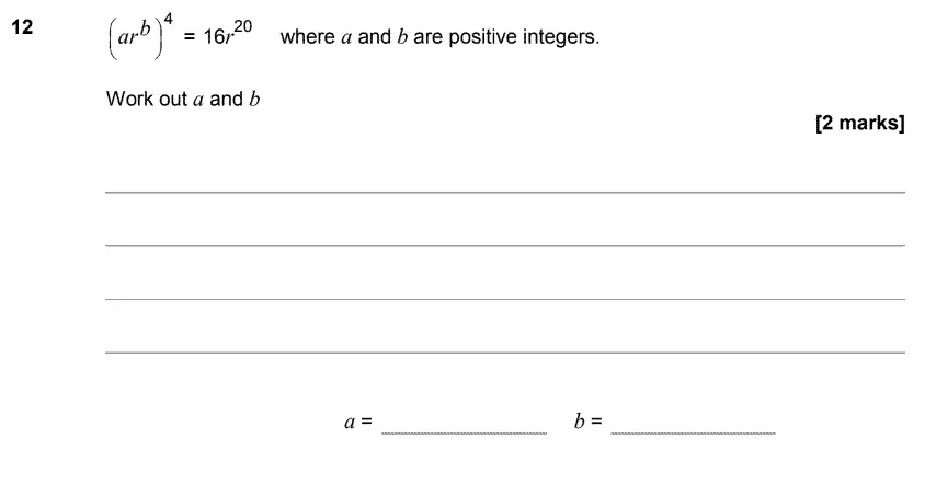 Question 15 - GCSE AQA Higher Maths Past Paper 3 (Calculator) - June 2017