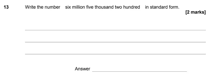 Question 14 - GCSE AQA Higher Maths Past Paper 1 (Non-Calculator) - June 2017