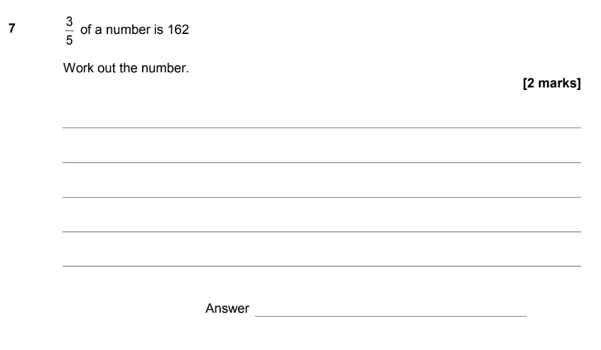Question 7 - GCSE AQA Higher Maths Past Paper 1 (Non-Calculator) - June 2017