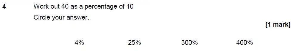 Question 4 - GCSE AQA Higher Maths Past Paper 2 (Calculator) - June 2018