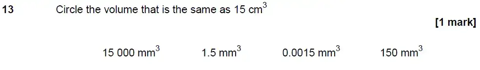 Question 13 - GCSE AQA Higher Maths Past Paper 1 (Non-Calculator) - June 2018