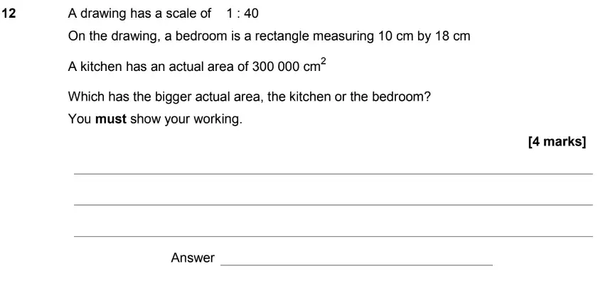 Question 12 - GCSE AQA Foundation Maths Past Paper 2 (Calculator) - June 2019
