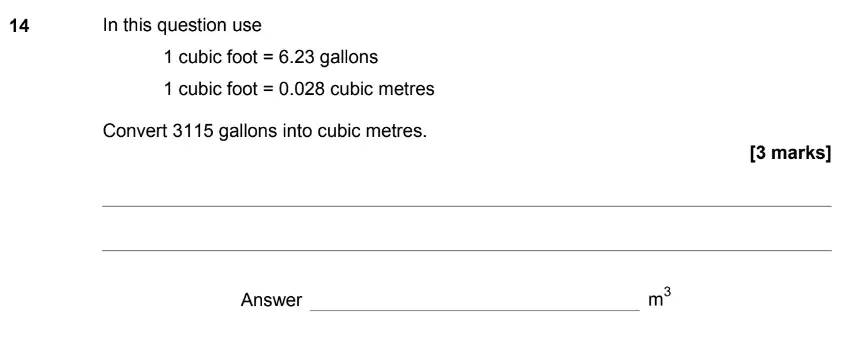 Question 15 - GCSE AQA Foundation Maths Past Paper 3 (Calculator) - June 2019