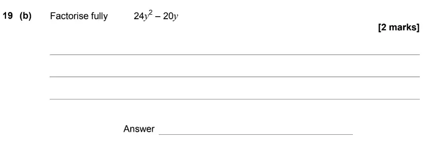 Question 22 - GCSE AQA Foundation Maths Past Paper 3 (Calculator) - June 2019