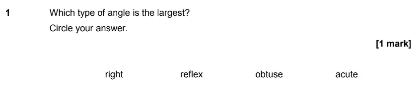 Question 1 - GCSE AQA Foundation Maths Past Paper 1 (Non-Calculator) - June 2019