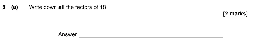 Question 11 - GCSE AQA Foundation Maths Past Paper 1 (Non-Calculator) - June 2019
