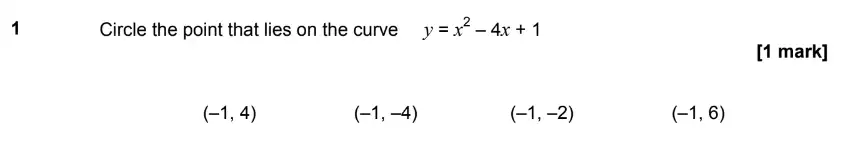 Question 1 - GCSE AQA Higher Maths Past Paper 2 (Calculator) - June 2019