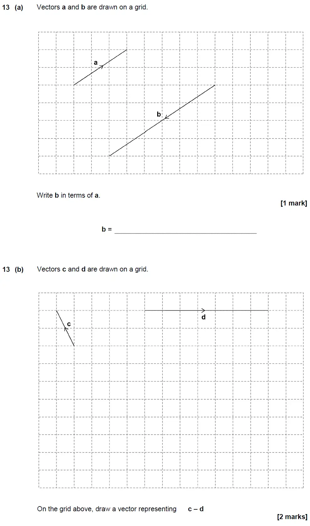 Question 13 - GCSE AQA Higher Maths Past Paper 3 (Calculator) - June 2019
