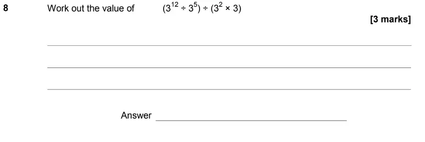 Question 8 - GCSE AQA Higher Maths Past Paper 1 (Non-Calculator) - June 2019