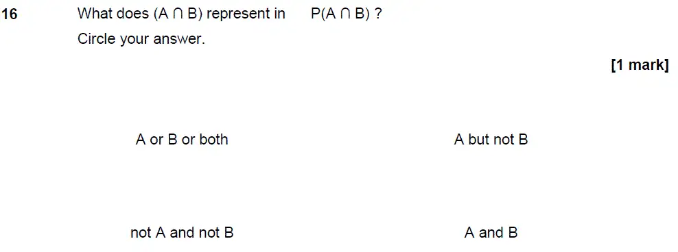 Question 17 - GCSE AQA Foundation Maths Past Paper 2 (Calculator) - November 2018